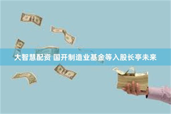 大智慧配资 国开制造业基金等入股长亭未来
