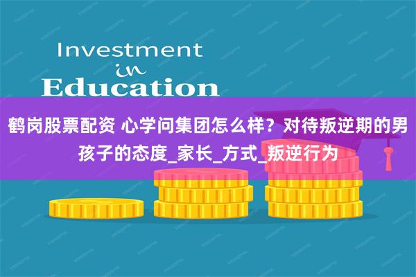 鹤岗股票配资 心学问集团怎么样？对待叛逆期的男孩子的态度_家长_方式_叛逆行为