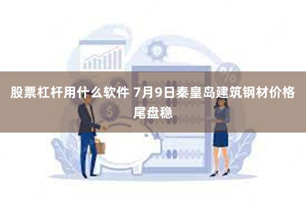 股票杠杆用什么软件 7月9日秦皇岛建筑钢材价格尾盘稳